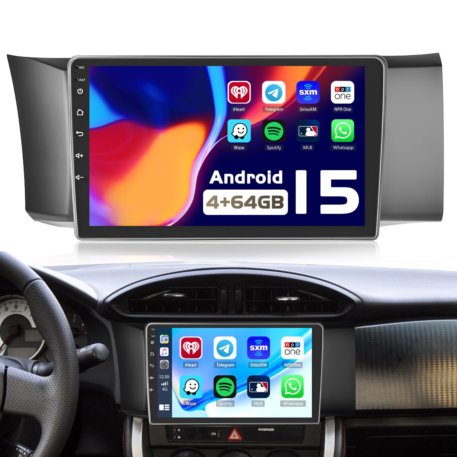 Amazon.com: [DSP&32EQ] 4+64G Android 15 Radio for Subaru BRZ Scion